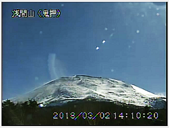 浅間山のライブカメラ2